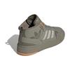 Adidas Originals Post Up Synthetic Leather Suede Versatile Comfortable Shock Absorbing Durable Mid-Top Sneakers Unisex Sneakers Olive-Green IG9131