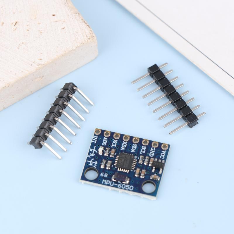 1Set Gy-521 Mpu-6050 Mpu6050 3 Axis Analog Gyroscope Sensors + Accelerometer Module For Atmega328P With Pins 3-5V Dc Moudle