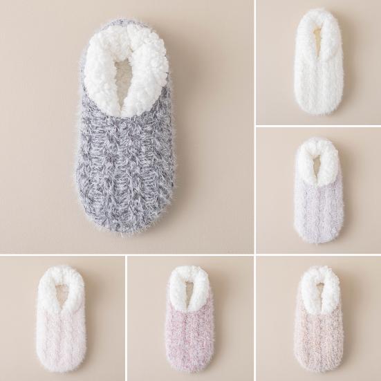 Fuzzy Socks for Women Winter Warm Fluffy Slipper Socks