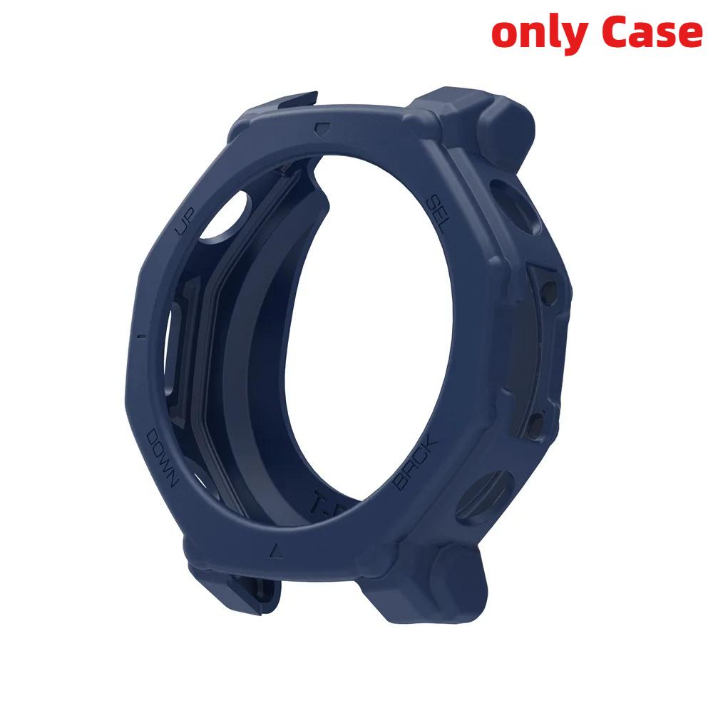 Silikonový řemínek a pouzdro pro chytré hodinky Huami Amazfit T-REX 3 Pro Řemínek na hodinky Pro Amazfit T-rex3 Pro Náramek