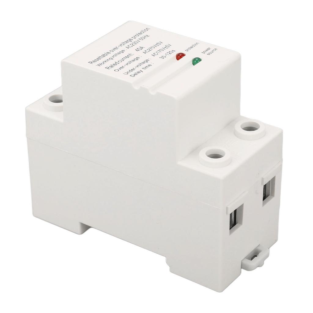 Voltage Protective Device Single Phase Self Resetting Auto Over Under Voltage Protector with Light