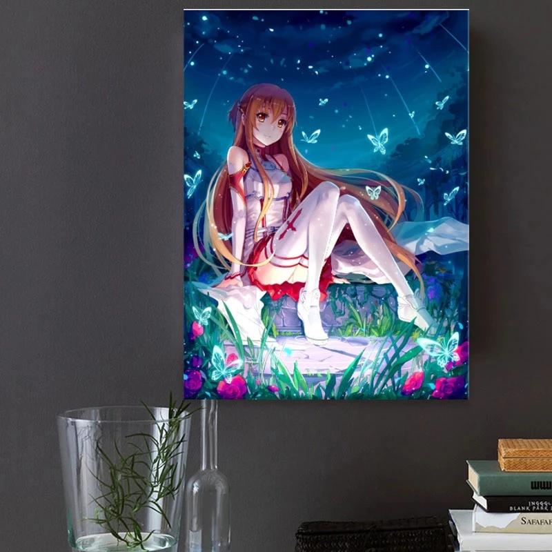 Buy Solid Wood Frame Canvas Pictures Home Painting Decoration Wall