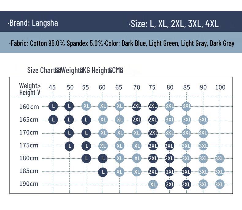 LangSha Men's Summer Thin Breathable Athletic Boxer Briefs