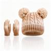 Kids Colorful Tie- Wool Hat and Gloves Set, Knit