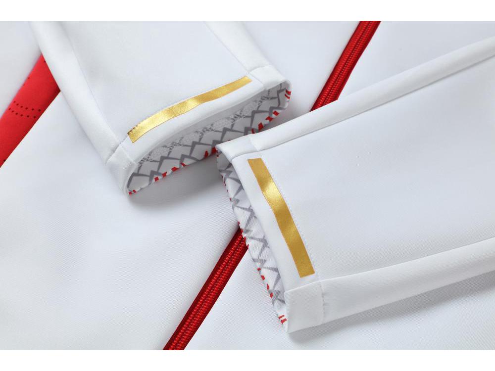 Captain China Tracksuit Set - Unisex Long Sleeve Jacket and Pants for Casual, Ceremonial, and Training Use In Autumn