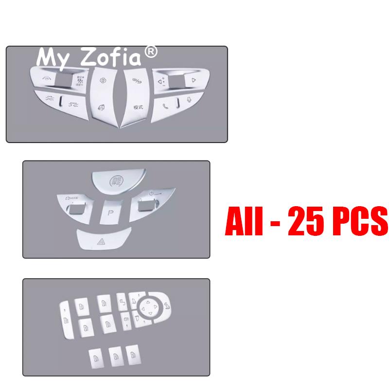 For BYD Seal EV 2023 2024 2025 Car Button Trim Sticker Anti-Scratch Center Console Gear Shift Button Cover Accessories