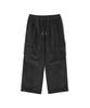 ADHOC Men'S Corduroy Cargo Wide Fit Full Elastic Waist Pants (Black) (Hbalp15)