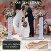 8pcs Wedding Flower Baskets with LED Lights,Hollowed Out Design Outdoor Decor for Birthday Parties,Commercial Opening Ceremonies