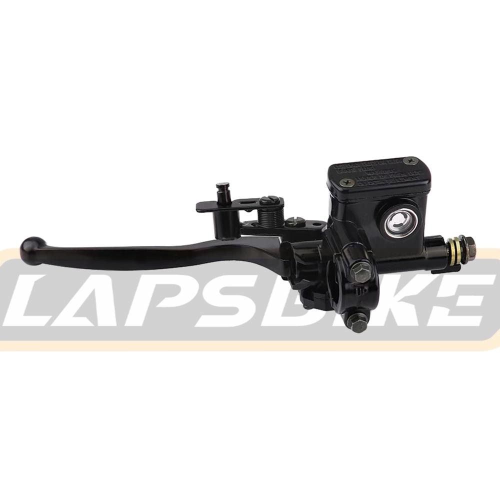 

22mm L& R Brake Pump Front Master Cylinder Hydraulic Brake Lever Handle With Parking Brake & Stop Switch For ATV Quad Dirt Bike Left pump