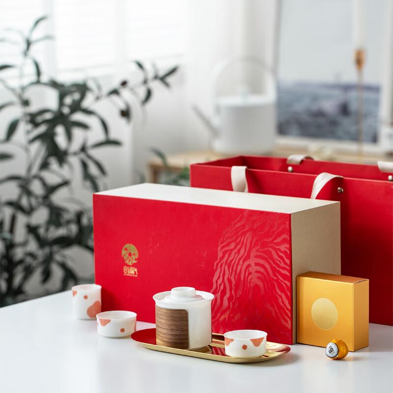 Small Happiness New Year Ceramic Tea Set