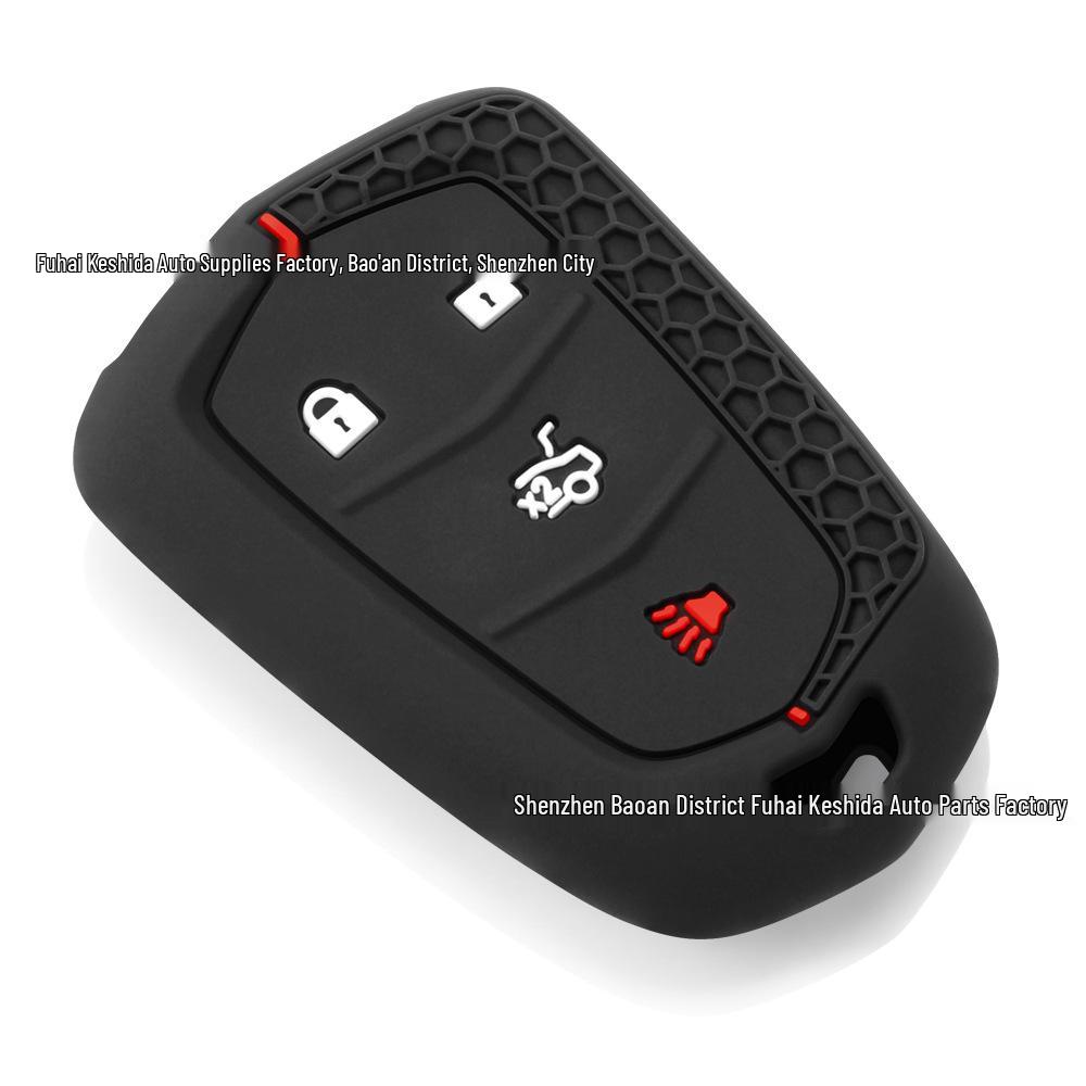 Cadillac XT5 XT4 XTS CT6 SRX ATSL XT6 Silicone Key Case Cover