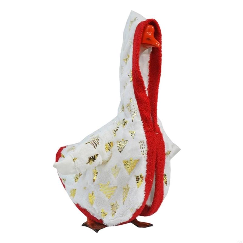 

Durable Cotton Geese Attire Holiday Party Decors 23Inch Festive Design