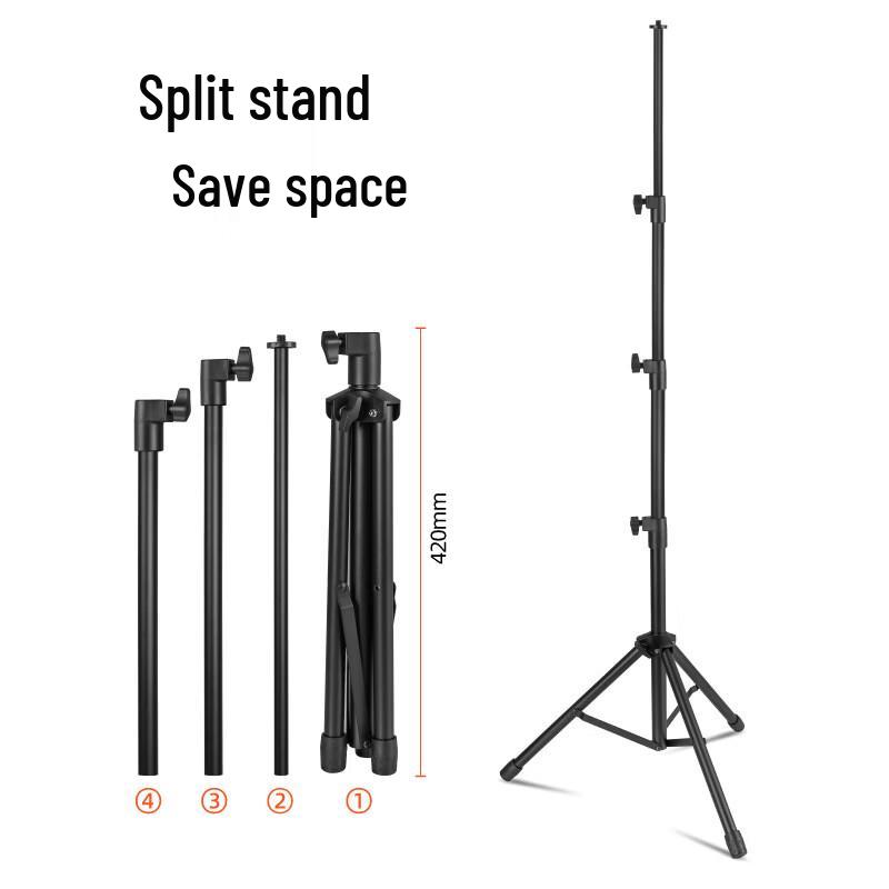 OLOEY RGB LED Fill Light Tripod Stand