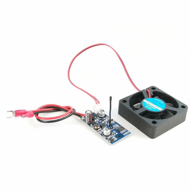 Input 6-70VDC Cooling Fan Intelligent Temperature Control Management Module, Chassis Cooling Plate, Three-speed Adjustment