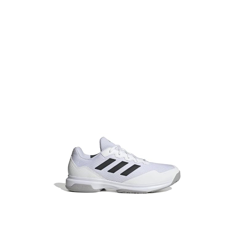 Adidas Tennis Shoes Game Court 2 OC Unisex Adult LKS39 Footwear White/Core Black/Grey Two (JQ5010) 27.5 Cm