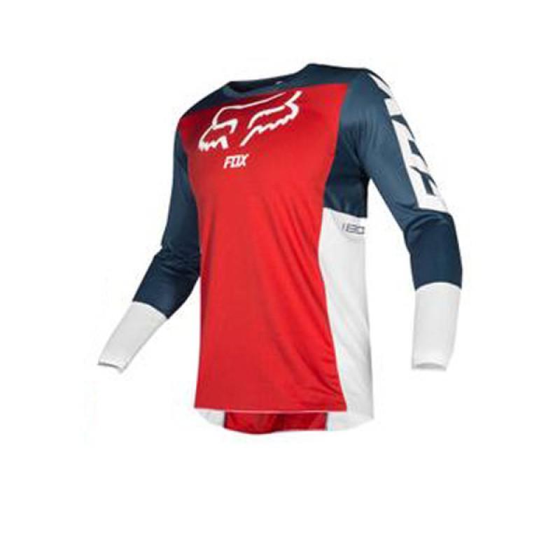 Mens Mountain Bike Cycling Jersey Long Sleeve Quick Dry Breathable Trail Riding Top