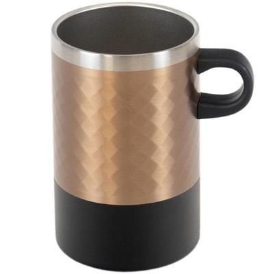 Wahei Freiz Vacuum Insulated Can Holder for Keeps Can Hot or Prevents Fortec 350ml, Copper, Cold, Condensation, RH-1768