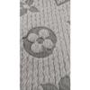Used LOUIS VUITTON Light Gray Condition B Scarf