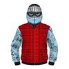 Boys Spring Autumn Spider Series 3D Digital Print Kids Roleplay Masked Long Sleeve Hooded Sweatshirt Kids