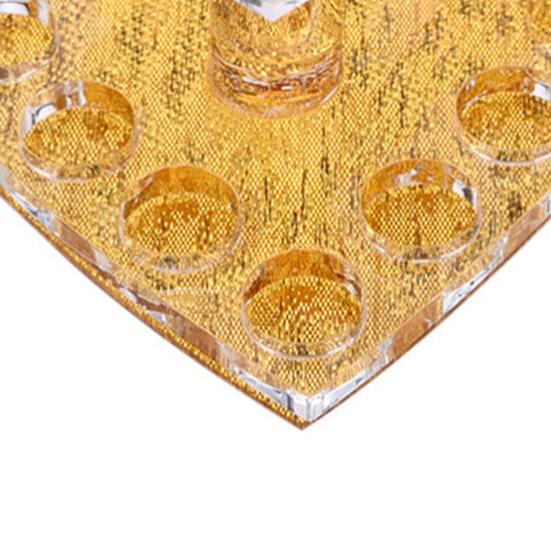 Pen Holder High Durability Bright Color Space-saving Acrylic Nail Polish Pen Stand Nail Art Pen Display