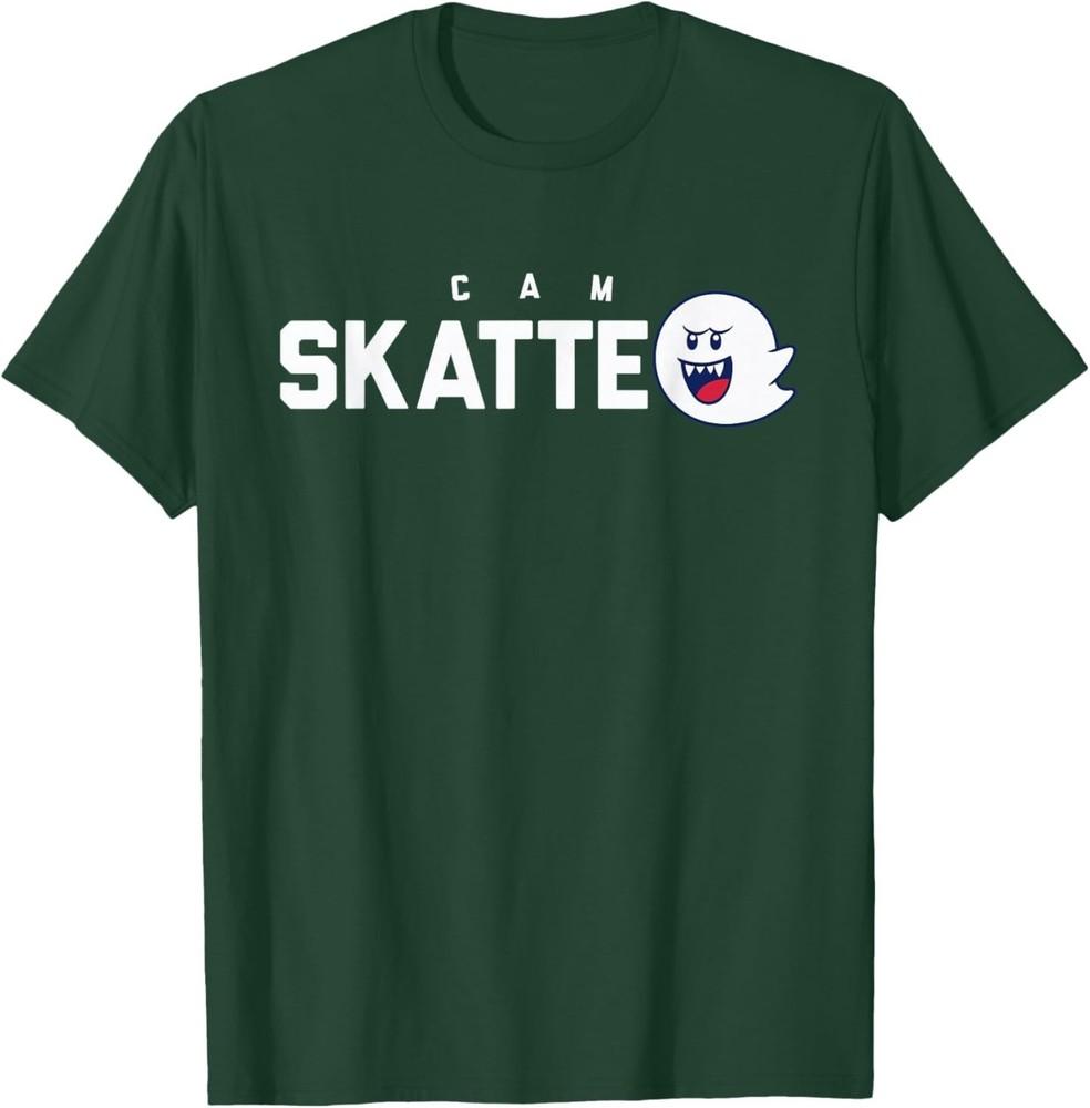 Funny Cam Skattebo Skatte-Boo Cute Ghost for Football Lover T-Shirt XL