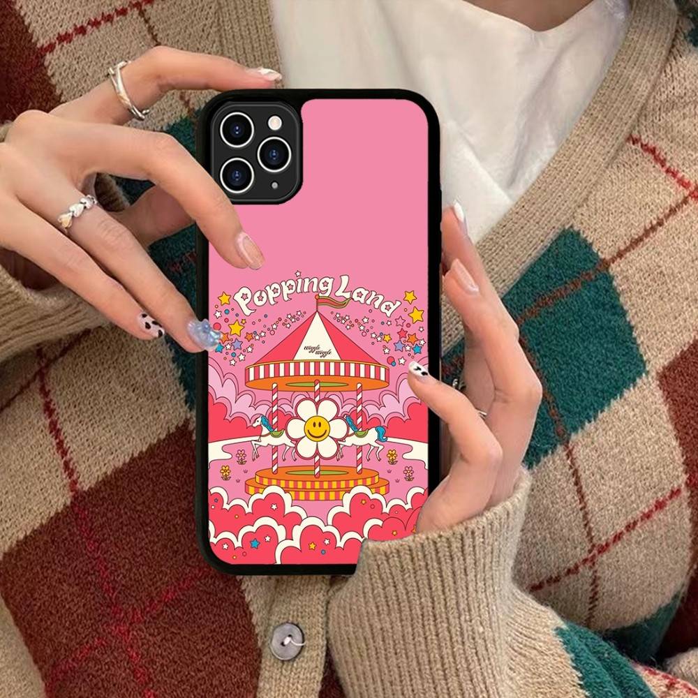 

Cartoon Cute W-Wiggle W-WiggleS For IPhone 17 16 15 14 13 12 11 Mini Pro Max Plus PC+TPU Back Phone Cover iPhone 14 pro