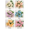 DIY Decoration Artificial Peony Bouquet 7 Heads Simulated Flower Fake Flowers  Photography Props