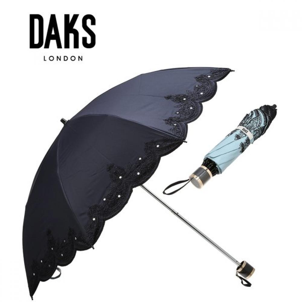 Daks Navy Sequin Embroidery Umbrella Dbum4e106n2 Single option
