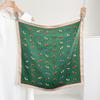 100% Mulberry Silk Small Square Scarf - European Style, High-End Feel, Perfect for Mother's Birthday or Business Gift