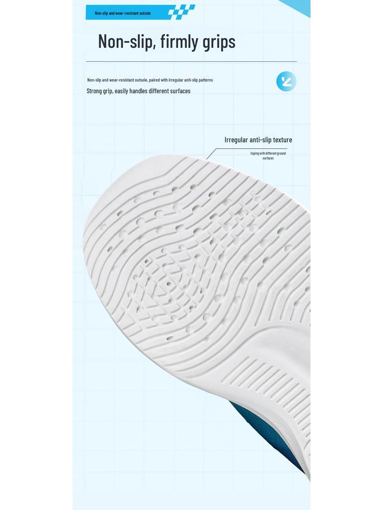 Chitu Boys' Breathable Mesh Running Shoes - Lightweight, Soft Sole Sports Sneakers for Mid-to-Large Children