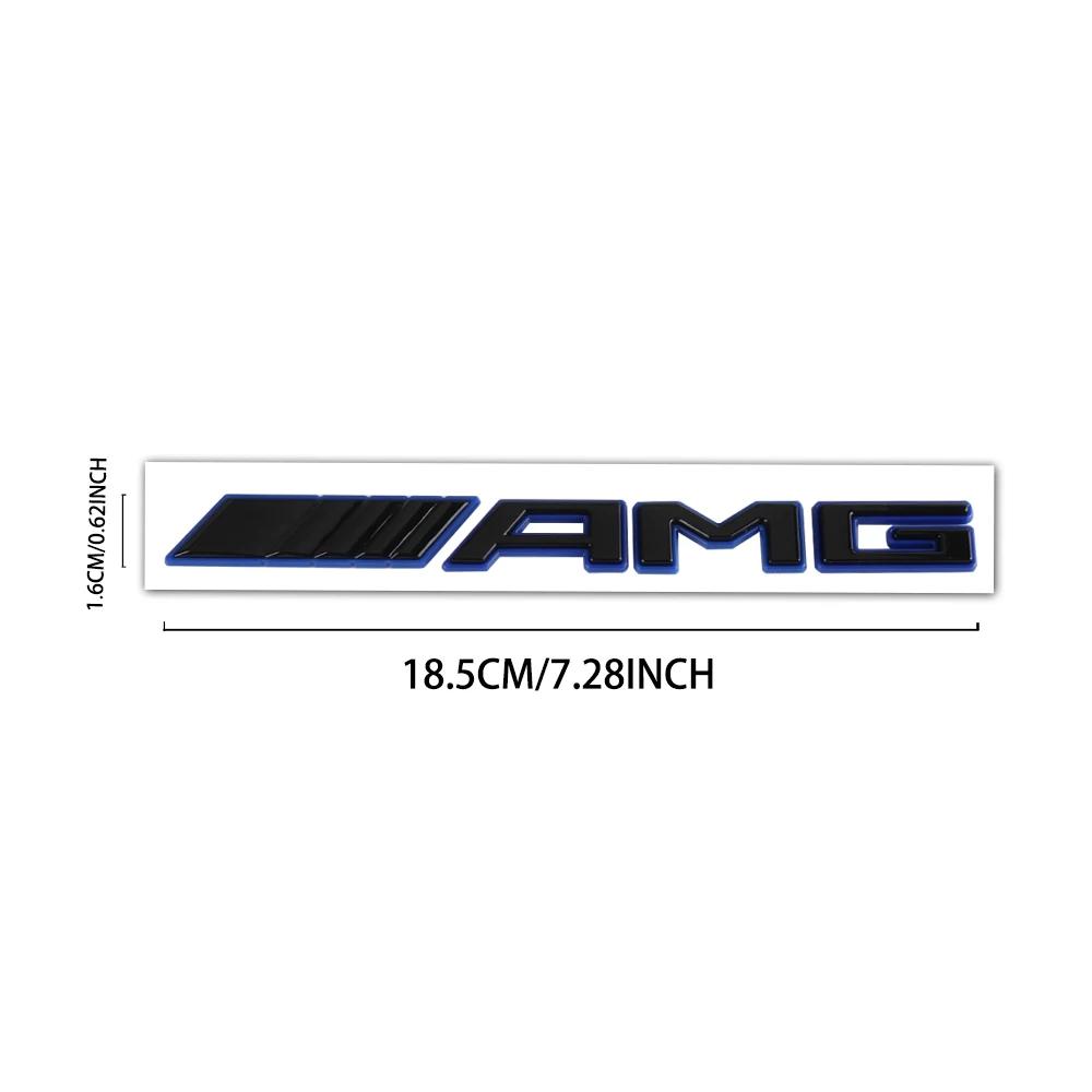 Nové Horké 2026 3D Auto ABS AMG Znak Karoserie Zadní Kufr Samolepka Odznak Dekorace pro Mercedes Benz AMG A E C G M Třída W176 W204 CLA