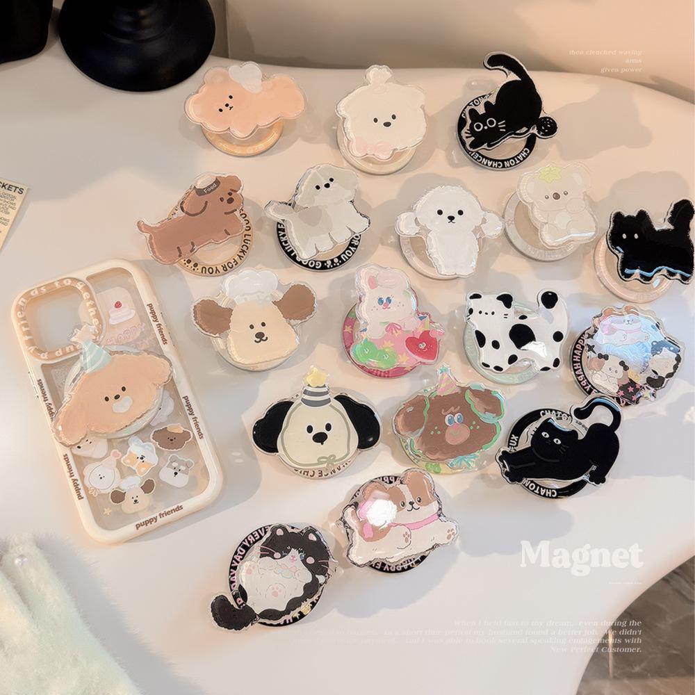 Stylish Magnetic MagSafe Phone Stand with Strong N52 Magnet for Secure Hold