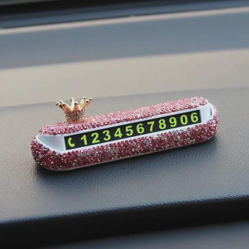 

Высококачественный светящийся временный парковочный знак с креативным отображением номера телефона