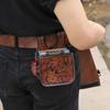 TOURBON Leather Shell Pouch, Ammo Bag, for Airsoft, Camping, Hiking, and Fishing
