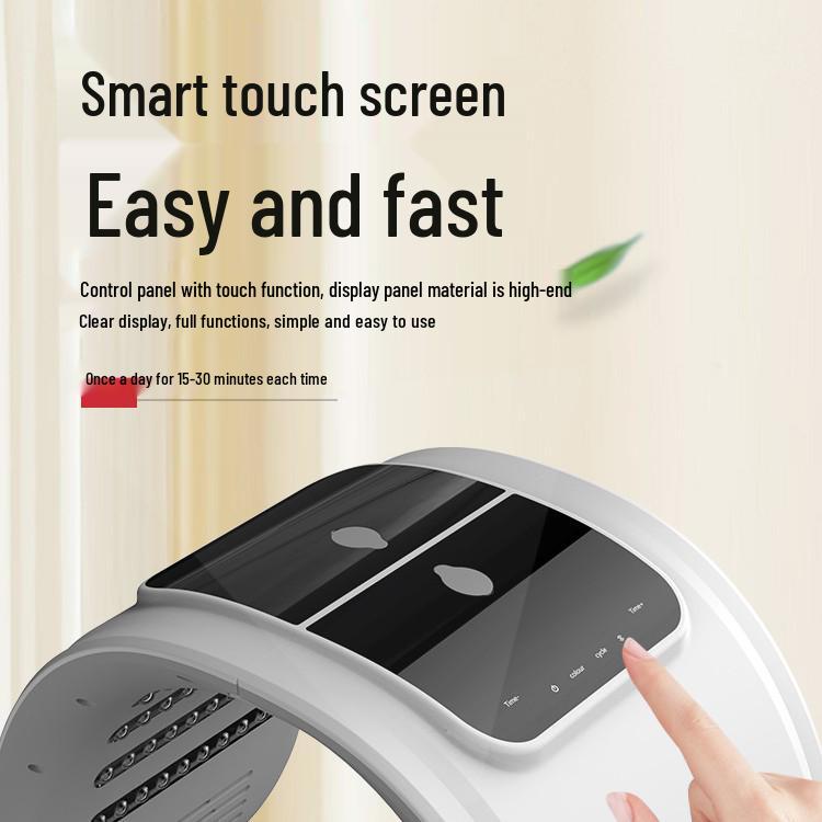 Dispozitiv de înfrumusețare cu terapie cu lumină rejuvenantă cu fotoni - Calmant, Hidratant, Design pliabil.