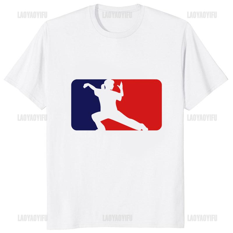 

Забавная футболка с изображением панды тайцзи-цюань, классическая хлопковая футболка с принтом тайцзи, мужская футболка с изображением китайского кунг-фу, модная уличная мягкая женская футболка 3XL