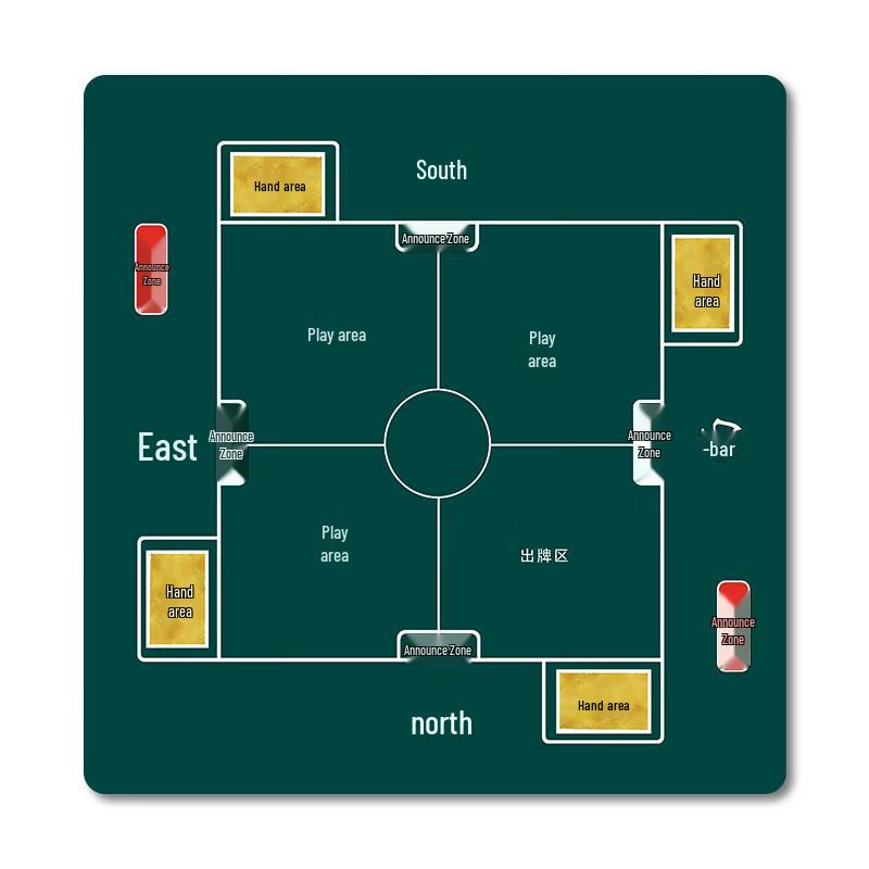 Jiu Jun Thickened Anti-slip Game Table Mat