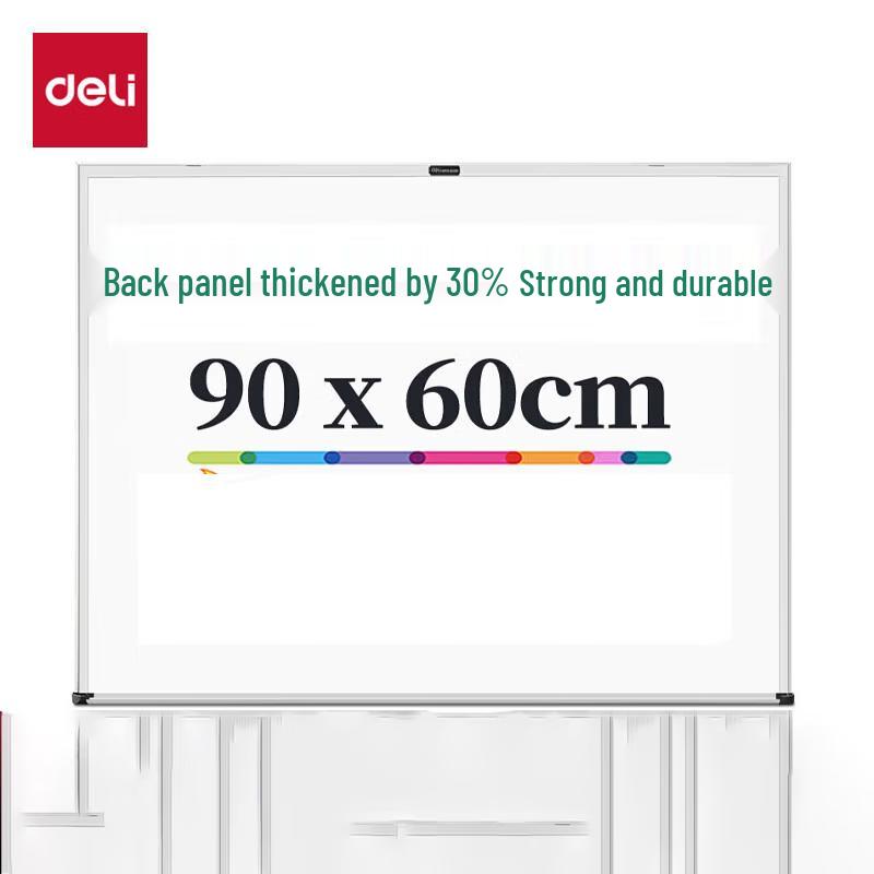Deli 90x60cm Magnetic Whiteboard