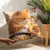 Cute funny internet meme cat  Pillow Case Linen Cushion Covers For Decorative Sofa Home Pillows Case Car Chair Pillows Cases