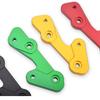 LEDISHUN Rearset 25mm Back for Kawasaki and Adjuster, Up/25mm ZX-25R (2020-2023), ZX-4R, ZX-4RR (2023+) (Red)