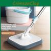 Twist And Dry Spin Mop With Adjustable Length And Anticorrosion Material For Home Use