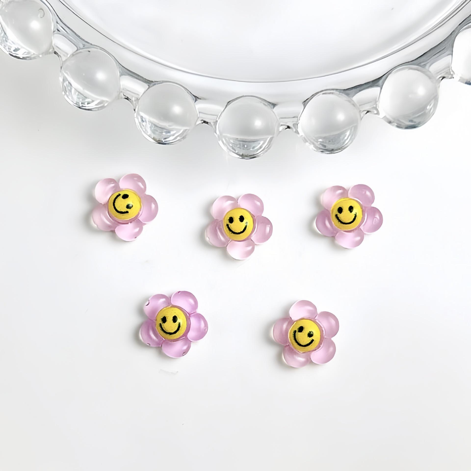 

Подсолнух Смайлик Аксессуары для Нейл-арта - Милые Мультяшные Эмодзи Украшения