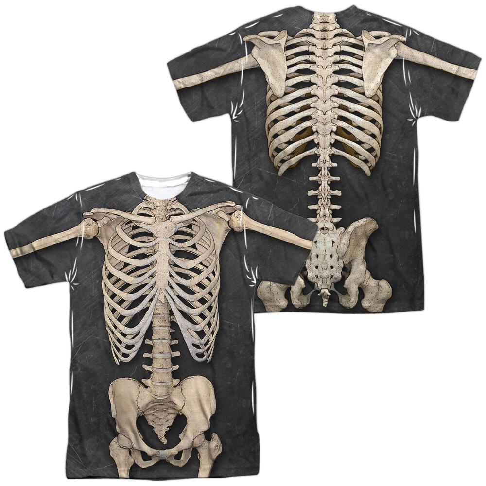 Zombies Skeleton Costume T-Shirt XXL