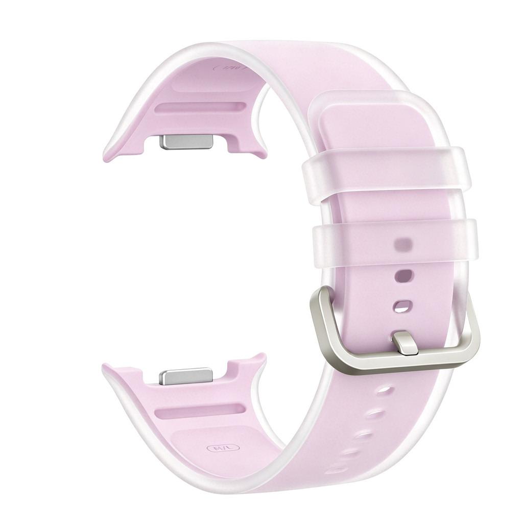Durchsichtiges Silikonarmband für Samsung Galaxy Watch 8 9 40mm 44mm Sportarmband für Galaxy Watch 8 classic 46mm Ersatzarmband