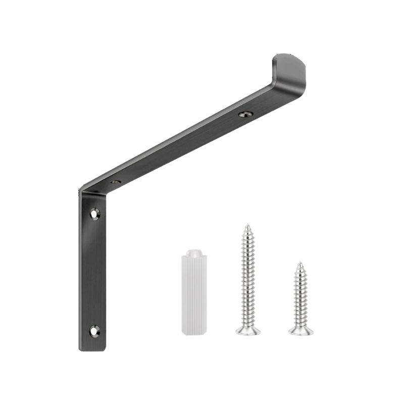 Stabile Regalwinkel L-förmige Halterung Schweberegalhalterung Wandmontage Metallregalhalterungen