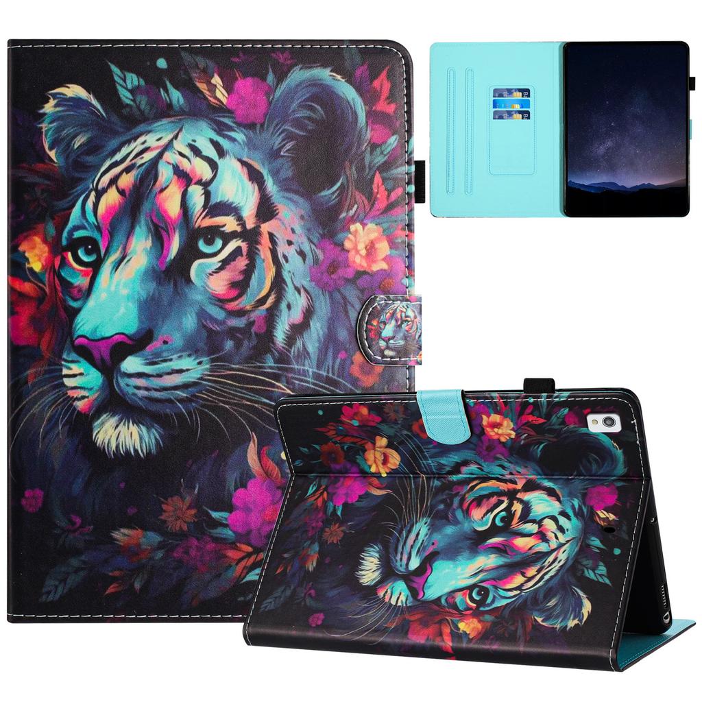 For Ipad 10.2 (2021)/(2019)/(2020/Pro 10.5-Inch (2017)/Air 10.5 Inch (2019) Tablet Case PU Leather Stand Cover