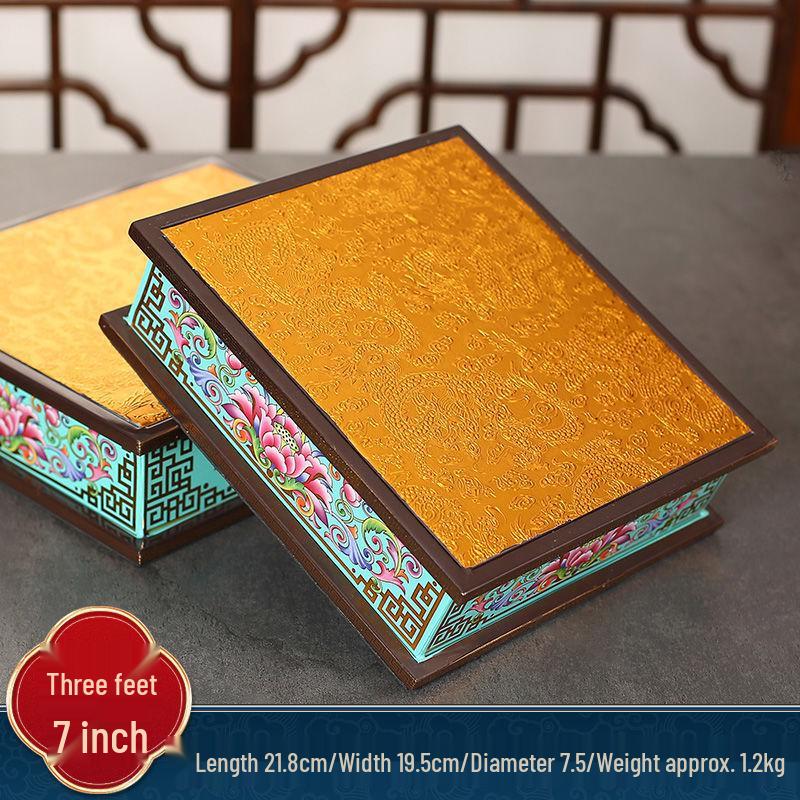 Guan Yin & Guan Gong Elevated Worship Stand for Buddhas & Gods Display