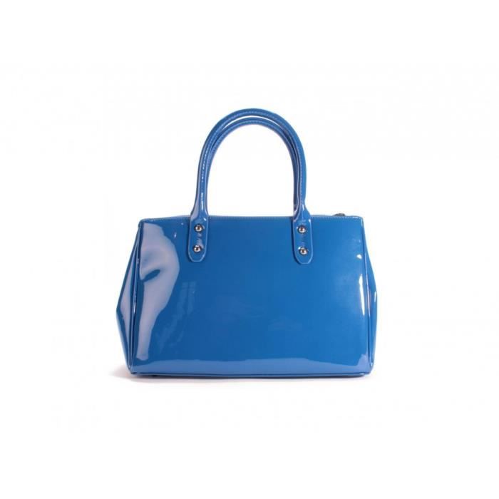 Shoulder Bag - Christian Lacroix - Jonc Stud 7 - Royal Blue - 3 Compartments - Woman