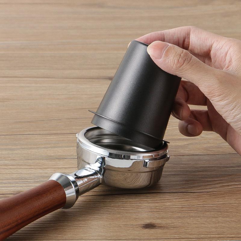 Tazza dosatrice universale in acciaio inossidabile 304 per caffè - 51/53/58mm per annusare l'aroma del caffè appena macinato