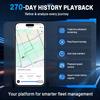 4G GPS Tracker 6000mAh Portable GPS Via Satellite Car Alarm Real-Time GPS Locator Magnetic Tracking Device 90 Days Standby Time